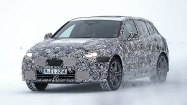 BMW 1 Series facelift - spyshot 1